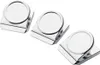 WESTCOTT Magnetclip 38 x 45 mm silber/chrom 3er Pack Produktbild-Vorschau 1