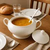 Porcelánová polévková mísa 3 l - servírovací mísa série Náhled obrázku produktu 6