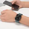 Nylon Armband für Apple Watch Series 8 mit 41mm in Grün Produktbild-Vorschau 6
