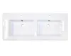 Sanox Badmöbel-Set Porto BxHxT 121 x 57 x 51 cm Frontfarbe Produktbild-Vorschau 3