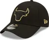New Era 9Forty Cap - METALLIC Chicago Bulls schwarz Podgląd zdjęcia produktu 1