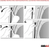 2x tlumič kapoty motoru s plynovou pružinou pro Nissan Náhled obrázku produktu 4