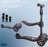 Kinder Roller Kinderscooter Dreiradscooter mit LED Räder, Produktbild-Vorschau 5