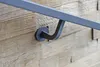 Pertura Handlauf Alu eckig RAL 7039 quarzgrau 60x25x4100 mm Produktbild-Vorschau 6