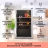 Klarstein Mini chladnička so sklenenými dvierkami, malá Náhľad obrázku produktu 2