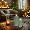 LED Kerze Kugeln 4er Set Wachs, Flackernde Flamme, Ø 10x9, Produktbild-Vorschau 6
