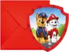 Paw PATROL Einladungen mit Umschlägen, 6 Stk. Produktbild-Vorschau 1