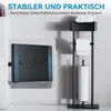 Toilettenpapierhalter Stehend Edelstahl Schwarz Matt mit Produktbild-Vorschau 2