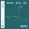 VOUNOT® 30er Set verzinkt Metall Rasenkante Beeteinfassung Produktbild-Vorschau 3