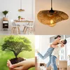 BRUGIA S malá závěsná stropní lampa boho styl E27 bambusová Náhled obrázku produktu 4