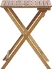 BELIANI Balkonset Braun Akazienholz Tisch quadratisch 58x58 Produktbild-Vorschau 7