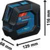 Bosch Cross-line laser Gll 20-22 G verde + impugnatura Lb Anteprima dell’immagine prodotto 31