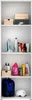 Dmora Armadio Multiuso 2 Ante Aixam 35x190h cm Bianco, 2 Anteprima dell’immagine prodotto 6