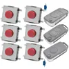 6X Mikrotaster 4 polig 6.2 x 6.2 x 3.4 mm kompatibel mit Produktbild-Vorschau 5
