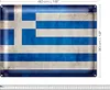 Blechschild Flagge 40x30cm Griechenland Fahne Produktbild-Vorschau 2