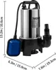 VEVOR Tauchpumpe 1100W Schmutzwasserpumpe 230V Gartenpumpe Produktbild-Vorschau 8
