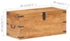 vidaXL Truhla 90x40x40 cm z masivního dřeva akácie Náhled obrázku produktu 5