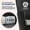 CASARIA® Gartenmöbel Set Holz Balkon Wetterfest 4 Personen Produktbild-Vorschau 6