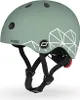 Scoot and Ride Helm XXS Grün mit Linien Produktbild-Vorschau 12