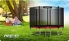 Záhradná trampolína 8 stôp/252 cm s vonkajšou sieťou a Náhľad obrázku produktu 7