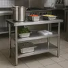 Wiltec pracovný stôl z nehrdzavejúcej ocele Stôl z Náhľad obrázku produktu 5
