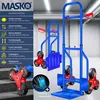 Masko® Treppenkarre Sackkarre 200kg Transportkarre Produktbild-Vorschau 2