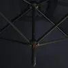 Parasol de jardin double avec mât en acier anthracite Voir les images du produit 5