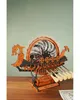 3D-Puzzle, Wikinger-Drachenschiff, ROKR, Holz, 229 Teile Produktbild-Vorschau 2