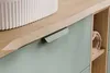 Ensemble de salle de bain de 120 cm, vert, avec plan vasque Voir les images du produit 5