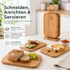 Set mit 6 Schneidebrettern für Frühstückssnacks auf einem Produktbild-Vorschau 2