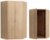 Moderner Kleiderschrank – 106 x 55 x 193 cm – matt – Produktbild-Vorschau 4