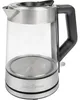 ProfiCook Glas-Wasserkocher PC-WKS 1190 G edelstahl/schwarz Produktbild-Vorschau 1