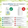 Vitamin D3 10.000 IE + Natto Vitamin K2 MK-7 200 µg - 365 Produktbild-Vorschau 6