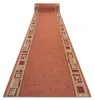 TAPIS DE COULOIR ANTIDÉRAPANT JENA roux 67cm orange 67x300 Voir les images du produit 1