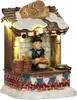 LuVille Weihnachtsdorf-Miniatur Marktstand mit Holländische Produktbild-Vorschau 1