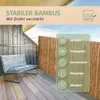 UNUS® Sichtschutzmatte Bambus 120x300cm Sichtschutz Produktbild-Vorschau 4