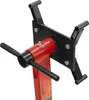 A close-up view of a red and black engine stand mount. Náhľad obrázku produktu