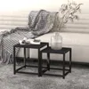 vidaXL Beistelltische 2 Stk. MDF Schwarz -  Beistelltische Produktbild-Vorschau 9