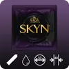A package of SKYN condoms with product information icons at the bottom. Náhľad obrázku produktu