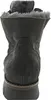 The back view of a gray boot with fur lining. Produktbild-Vorschau