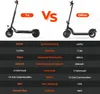E Scooter mit Straßenzulassung, 10 Zoll Offroad Luftreifen, Produktbild-Vorschau 10