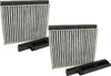 vhbw 2x Aktivkohlefilter kompatibel mit Siemens Produktbild-Vorschau 1