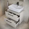 Mobile lavabo Florence 60 x 35 cm Cashmere- Mobile bagno Anteprima dell’immagine prodotto 4
