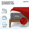 Komfortec 2er Pack Jersey Spannbettlaken 180x200 cm, 100% Produktbild-Vorschau 2