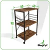 BEGRYF Półka kuchenna na kółkach - 60x40x90 cm, wózek do Podgląd zdjęcia produktu 3