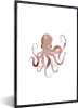 MuchoWow® MuchoWow® Gerahmtes Poster Oktopus - Meer - Produktbild-Vorschau 1