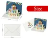 3D-Weihnachtskarten, 6 Pop-up-Weihnachtskarten mit Produktbild-Vorschau 5