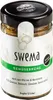 A glass jar of Swema vegetable broth on a white background. Anteprima dell’immagine prodotto