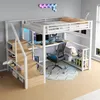 Flieks Etagenbett 140x200cm mit Schreibtisch und Produktbild-Vorschau 2