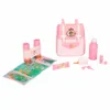 A collection of Disney Princess themed toy accessories, including a backpack, binoculars, map, and water bottle, arranged on a white background. Náhľad obrázku produktu